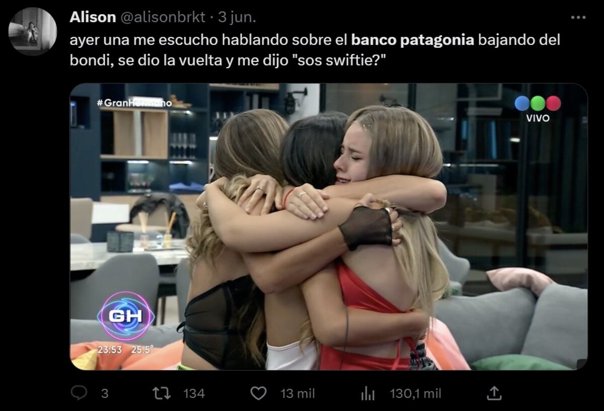Estallaron los memes de Banco Patagonia para ver a Taylor Swift en Argentina (Captura de pantalla)