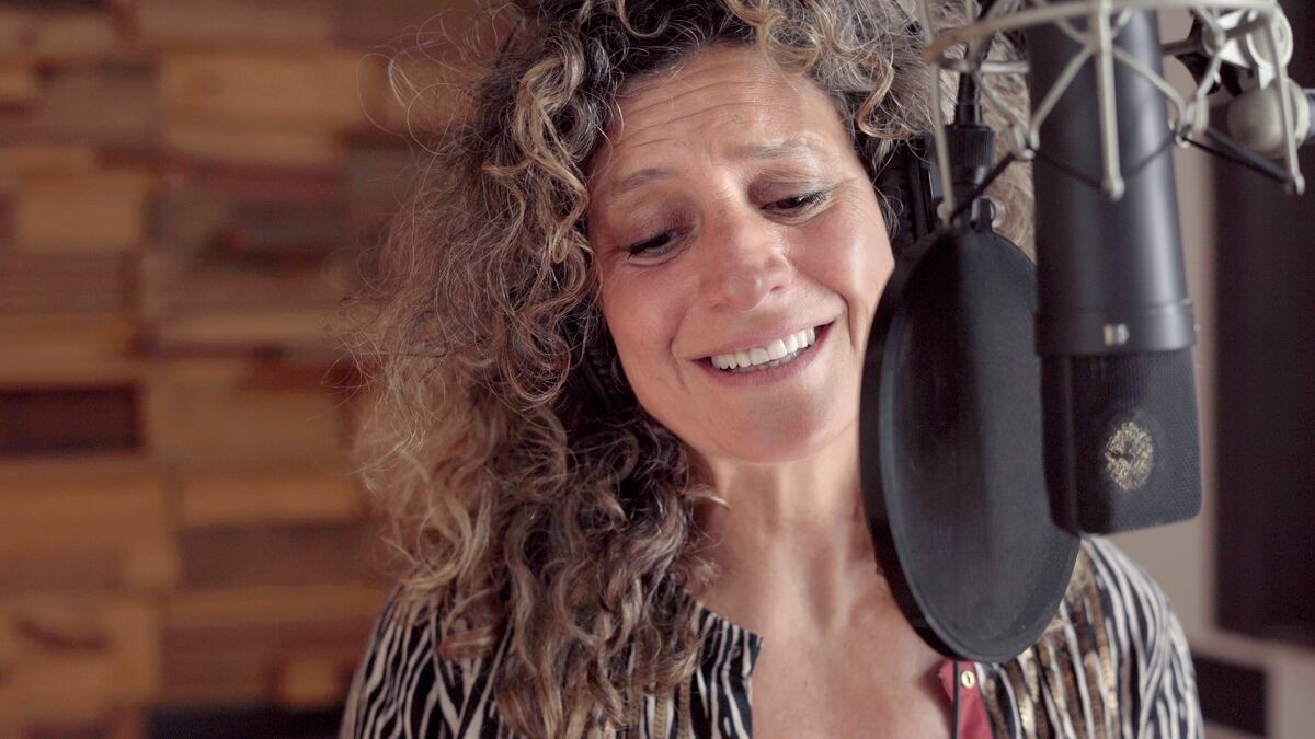 Ana Prada interpretó "Tú me quieres blanca", de Alfonsina Storni. (Prensa Vero Bellini)