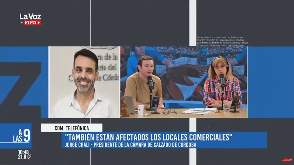 Chali, presidente de la Cámara de Calzado de Córdoba: “Hay despidos, suspensiones y fábricas paradas”