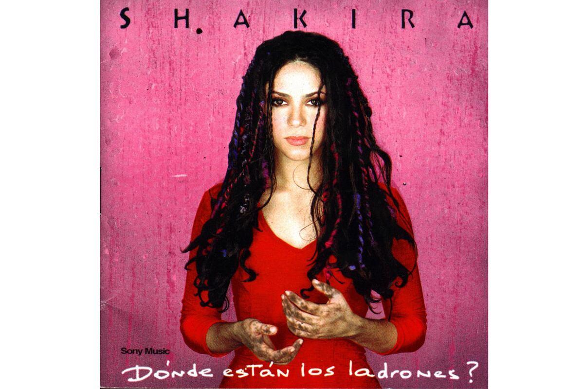 La tapa de "¿Dónde están los ladrones?", disco lanzado en septiembre de 1998.  (Archivo La Voz)