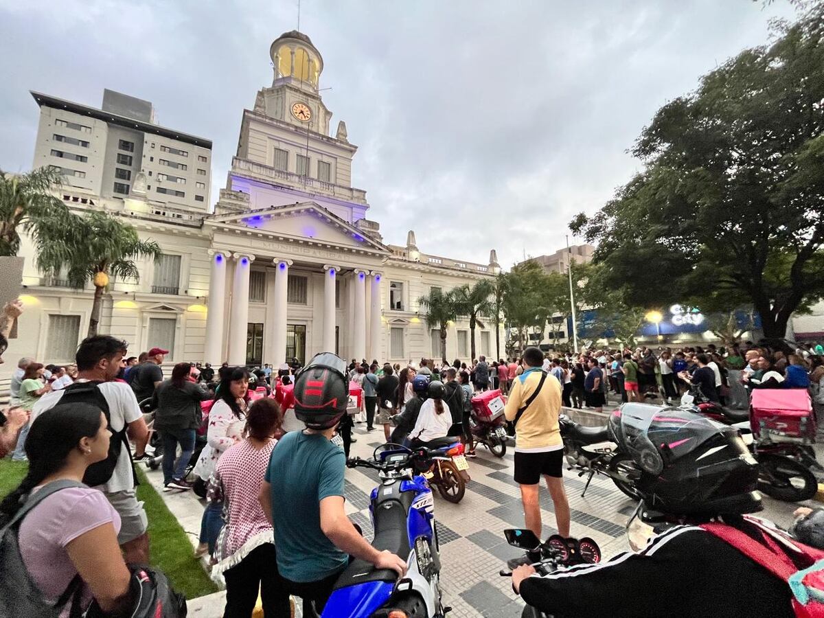 Marcha en Río Cuarto para exigir mayor seguridad (Tomy Fragueiro / La Voz)
