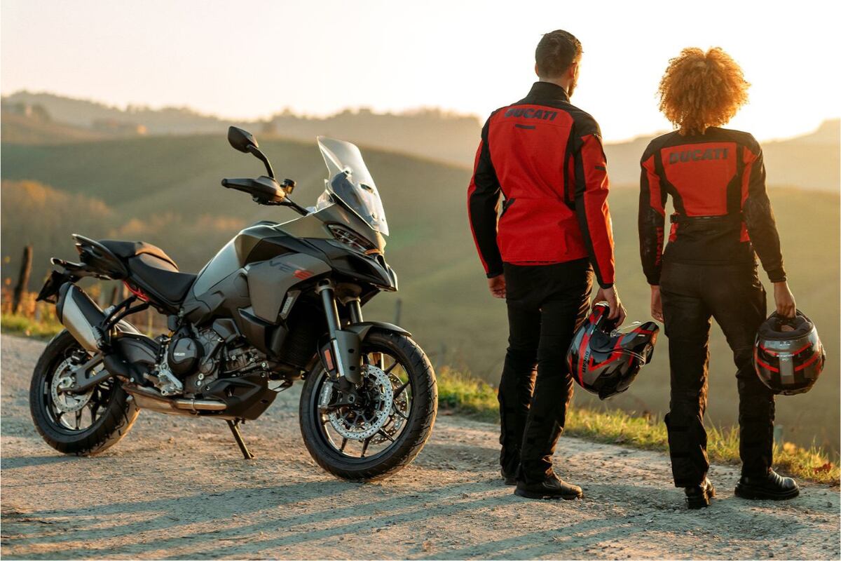 La Ducati Multistrada V2 fue presentada como Avant Première en el Ducati Summer Première de Cariló.