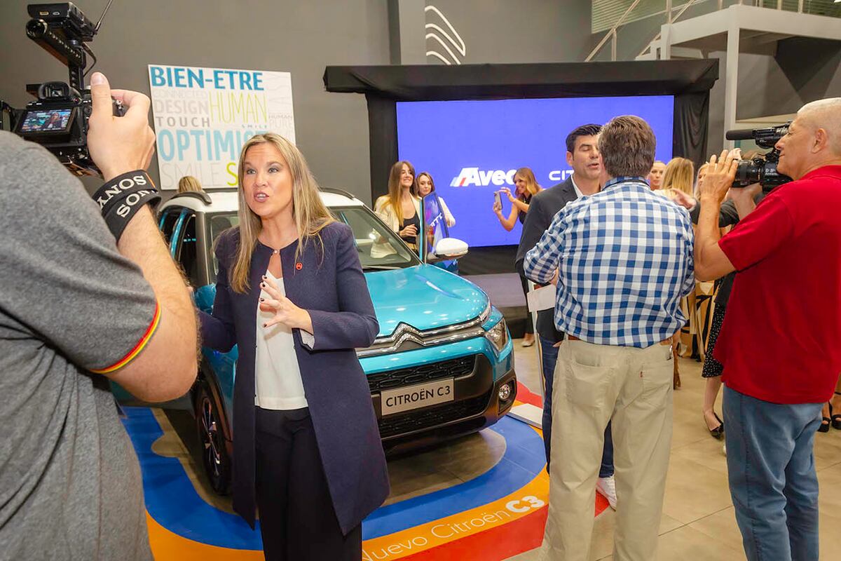 Soledad Bereciartua, gerente de comunicación y RRPP de Peugeot, Citroën y DS, formó parte de la comitiva de la marca que se presentó en Córdoba.