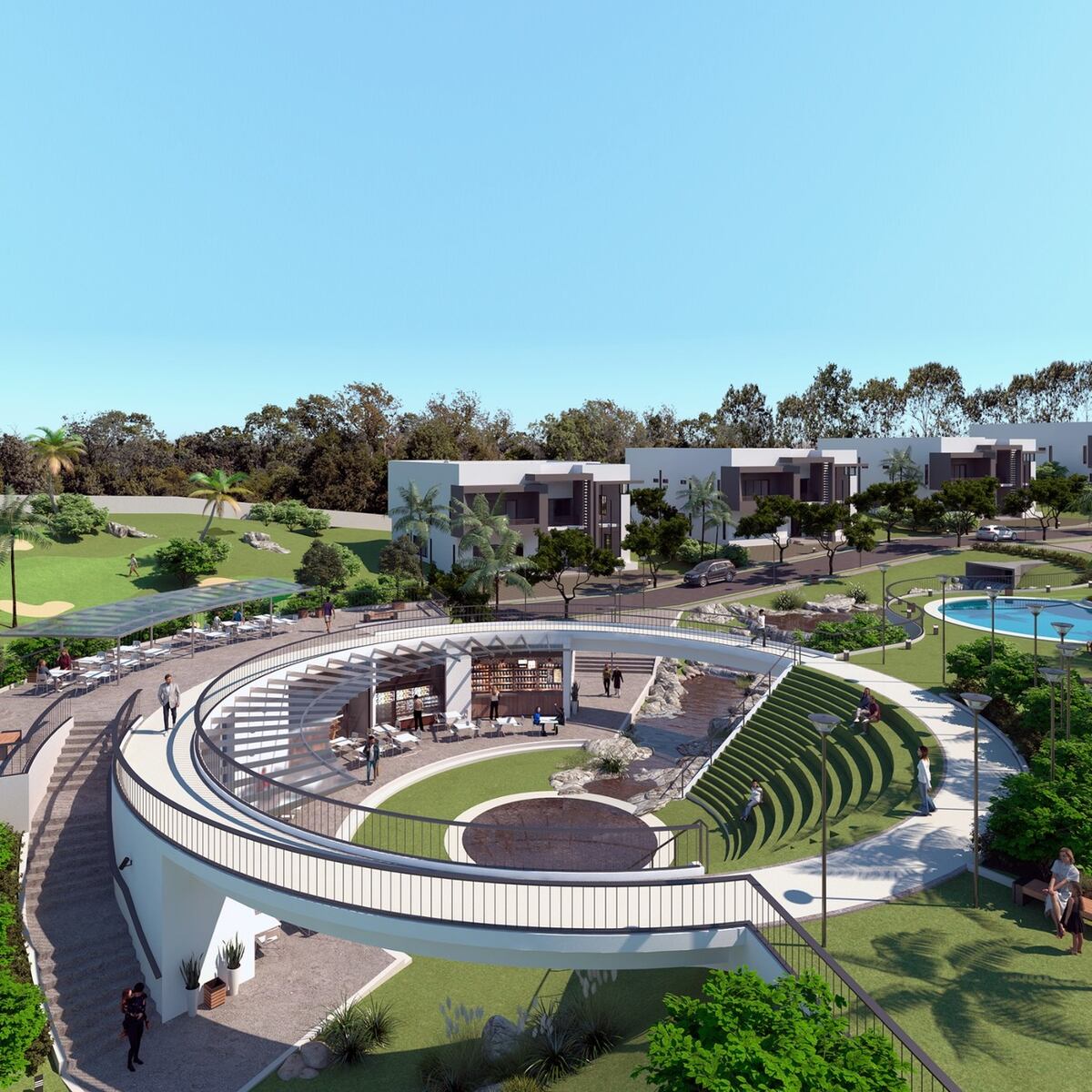 Premio Iron para el proyecto Club House y Anfiteatro Mauritius (Nigeria).