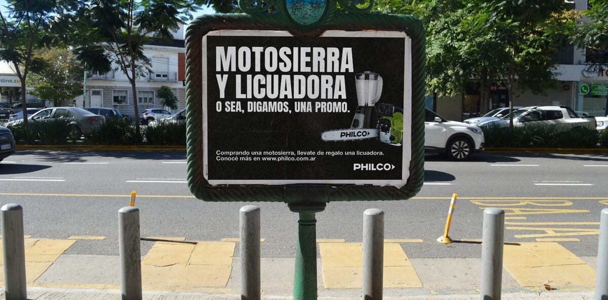 Polémica. La campaña de Philco la desató de forma inmediata,