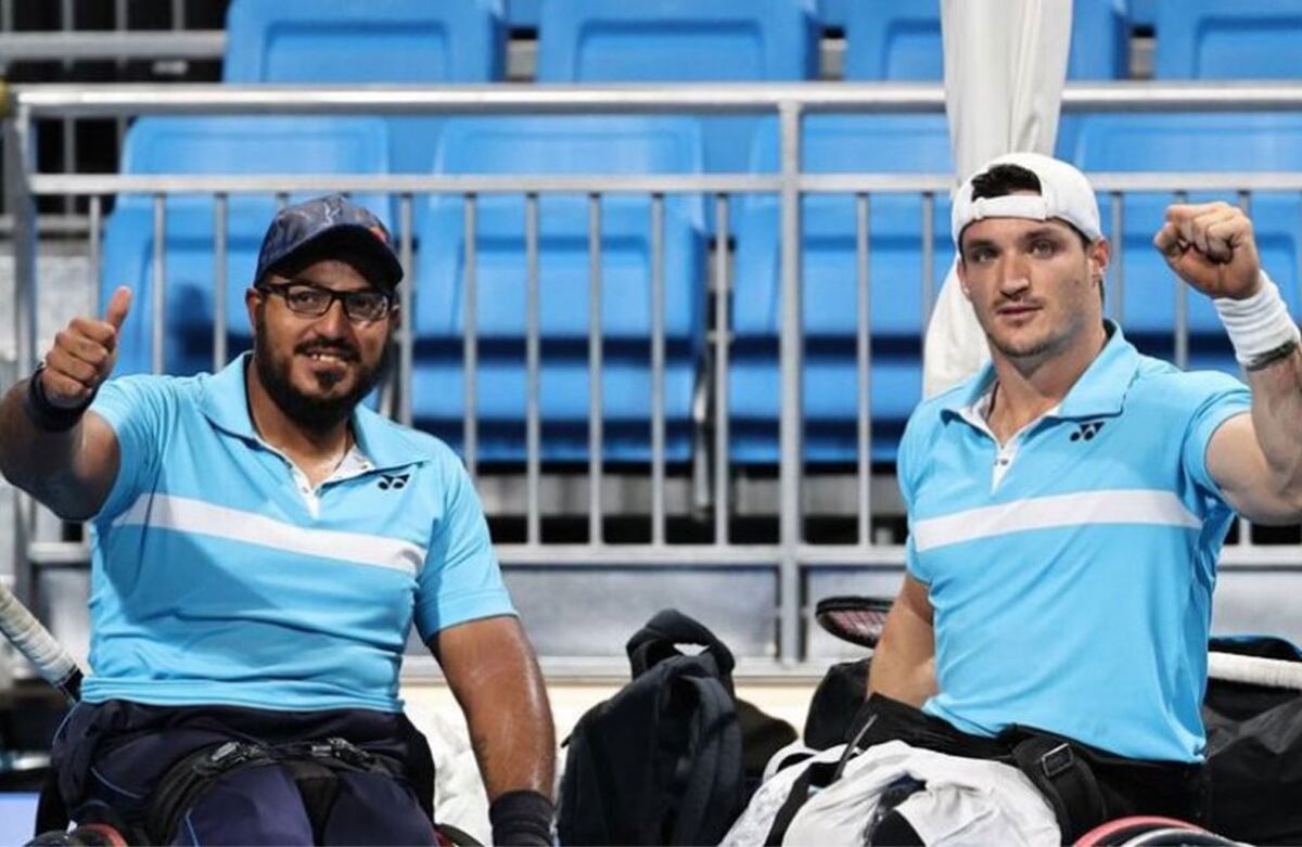 Agustín Ledesma y Gustavo Fernández ganaron sus partidos de singles en el debut. Ledesma, además, se impuso en su juego de dobles. (TyCSports.com)