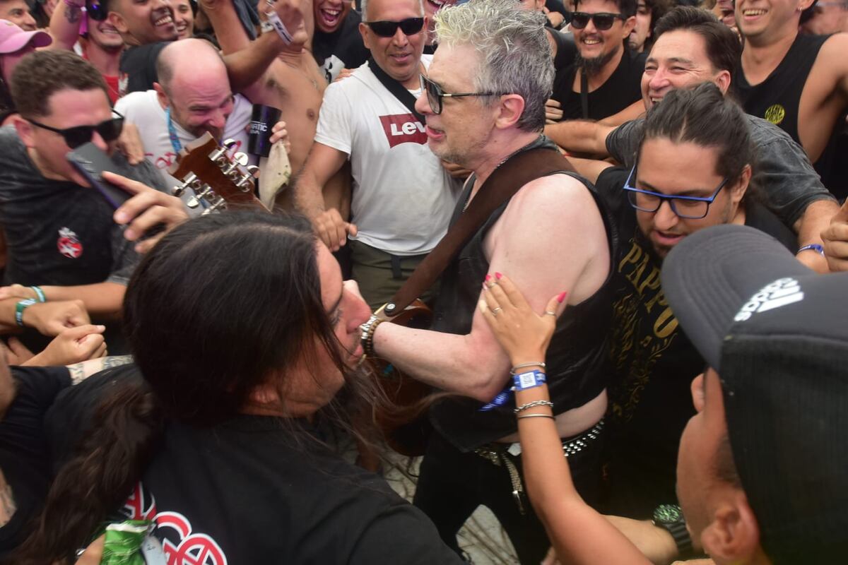 Presentación de Juanse en Cosquín Rock 2026. (Javier Ferreyra / La Voz)