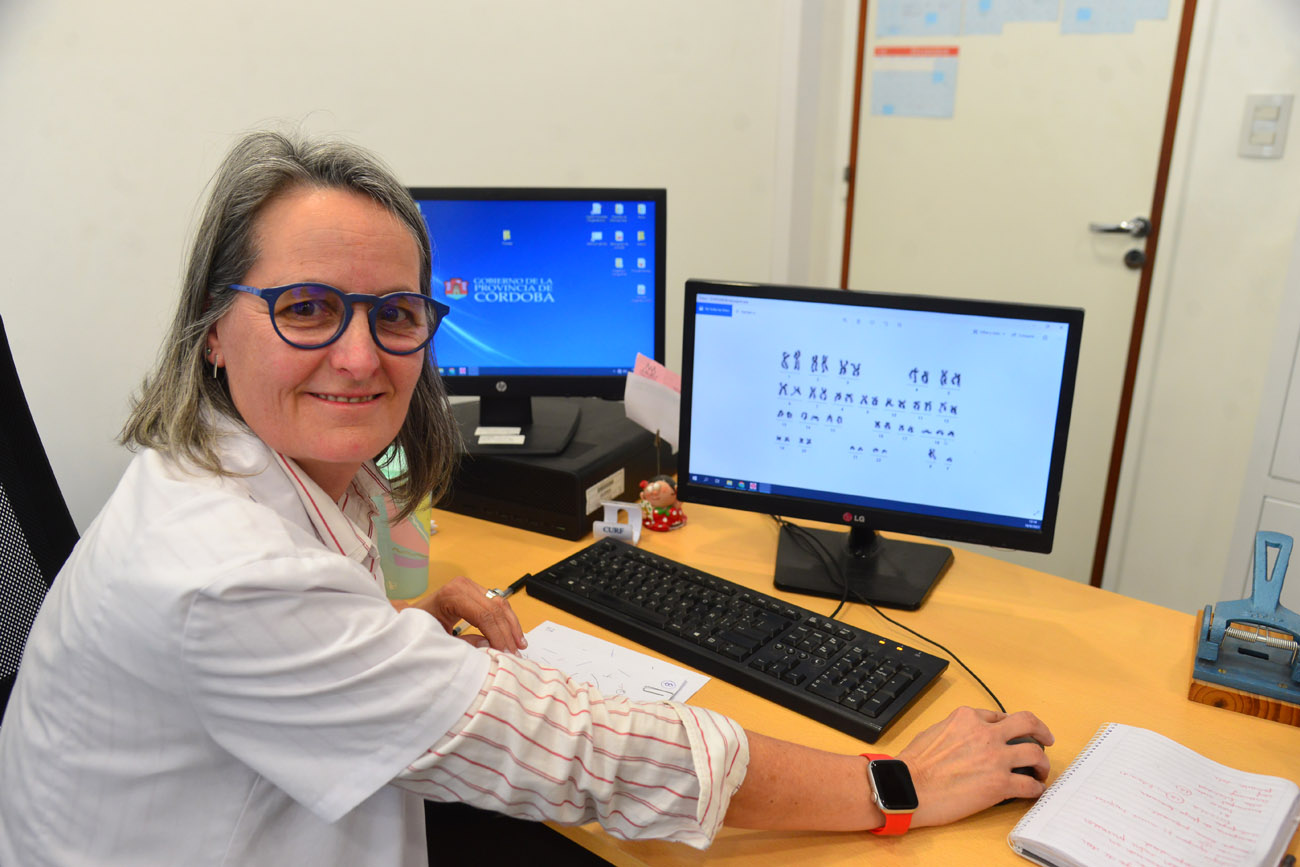 Cecilia Panero, médica especialista en genética de la Maternidad provincial (Nicolás Bravo / La Voz)