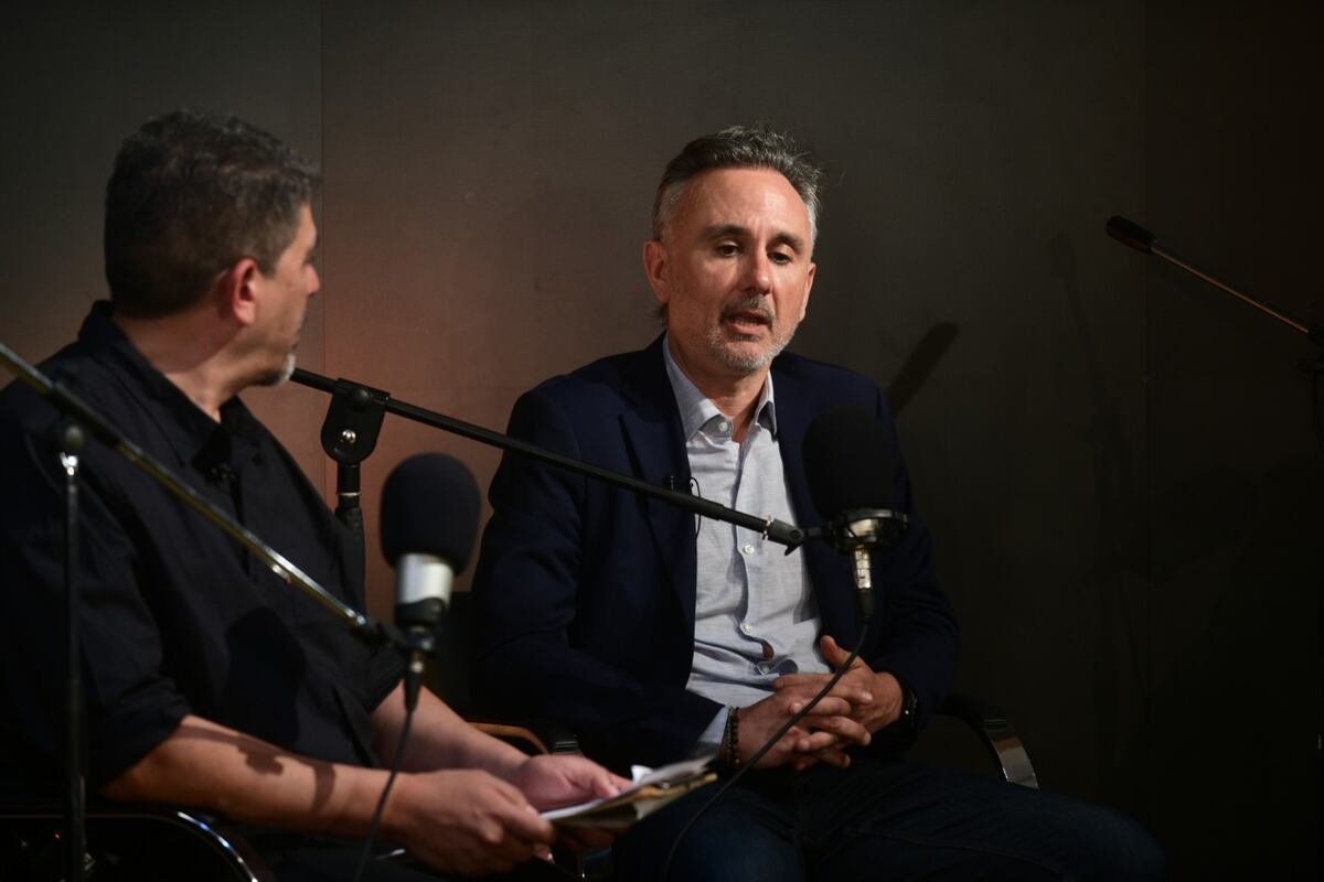 Sebastián Parra, director ejecutivo de Familia Parra, en Living Motor. Ramiro Pereyra /La Voz