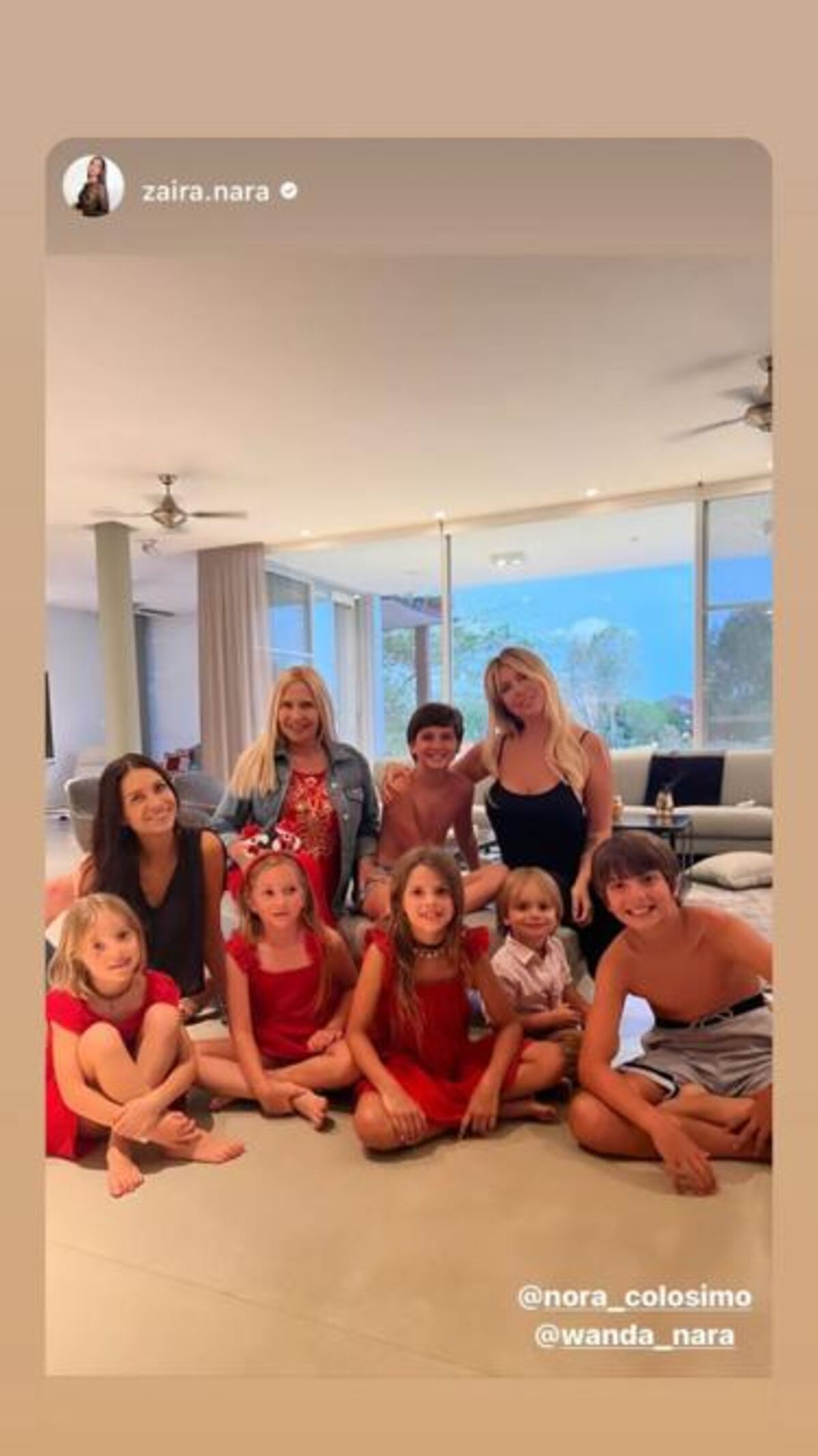 La Navidad de los famosos.