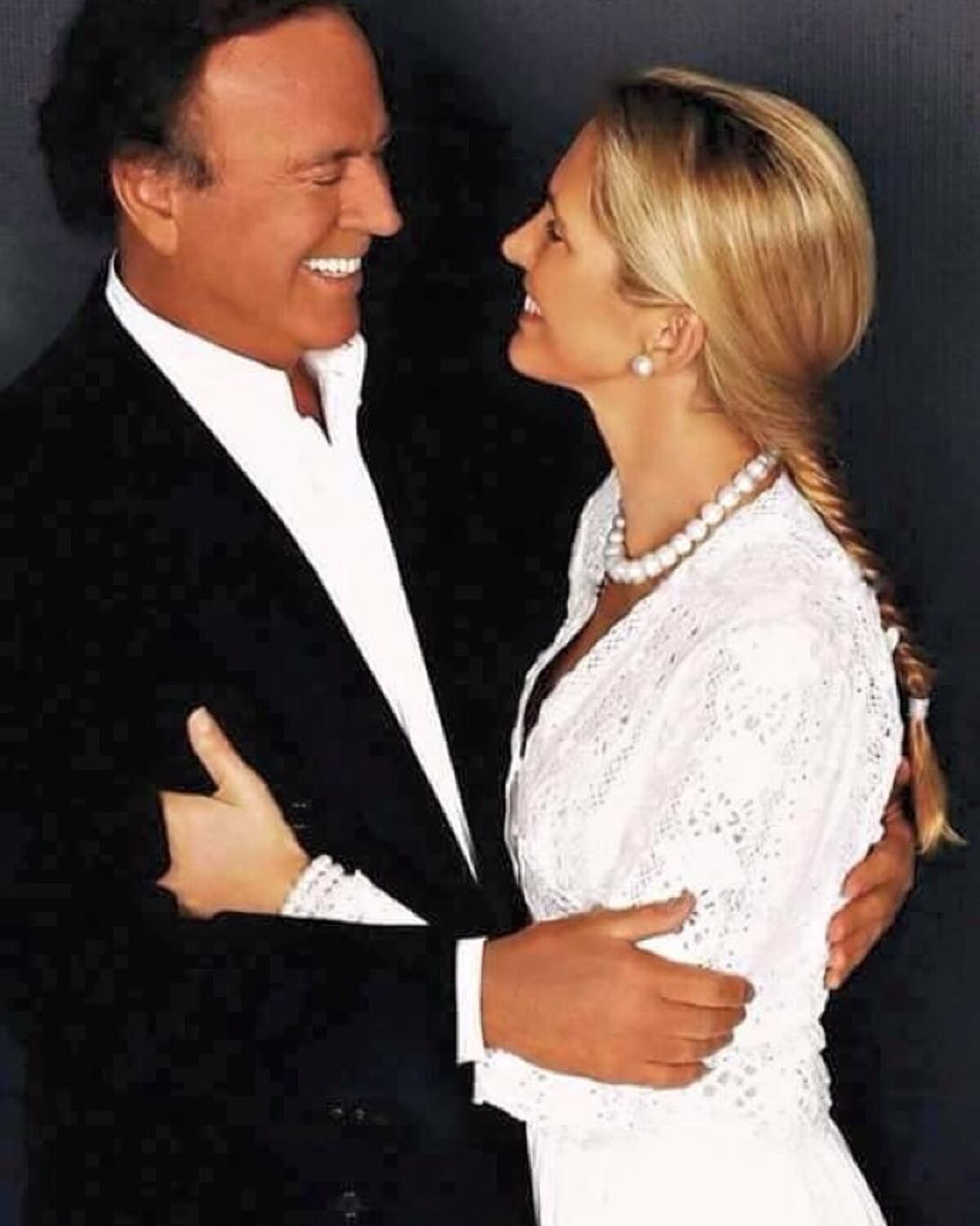 Miranda Rijnsburger y Julio Iglesias