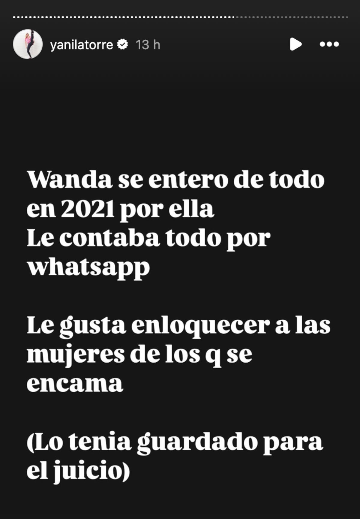 Foto: captura pantalla Instagram.