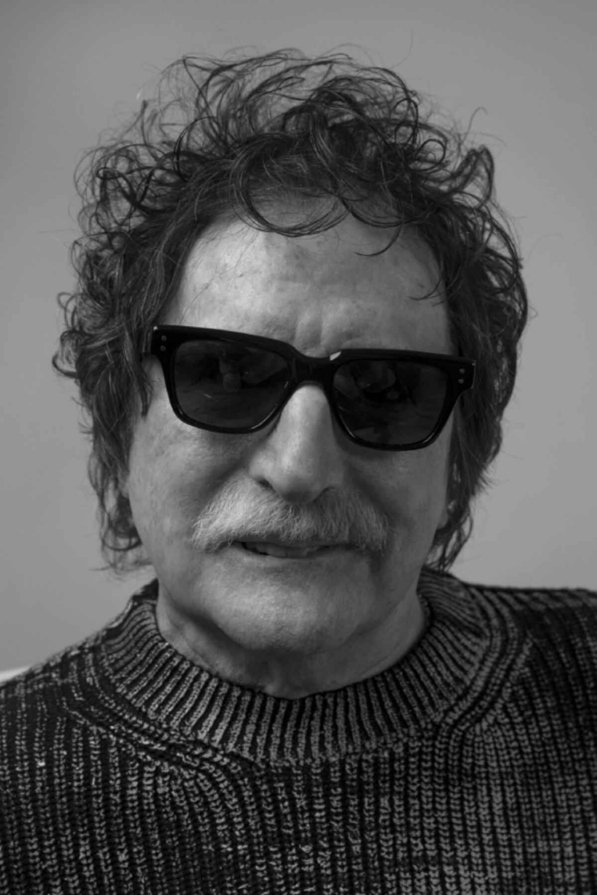 Charly García, satisfecho con "La lógica del escorpión". (Gentileza Nora Lezano)