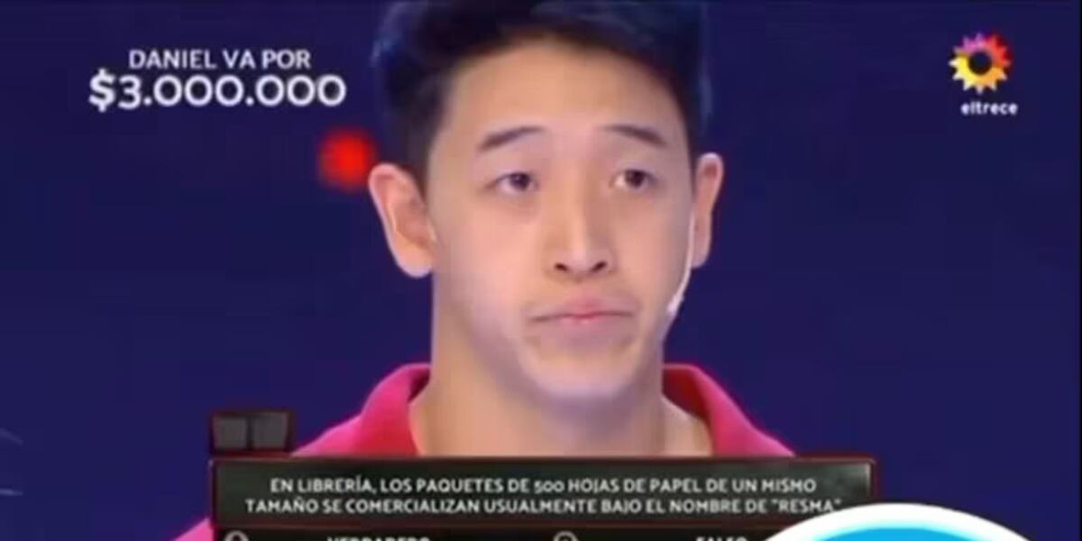 "El chino" de Gran Hermano había participado en "Los 8 Escalones.