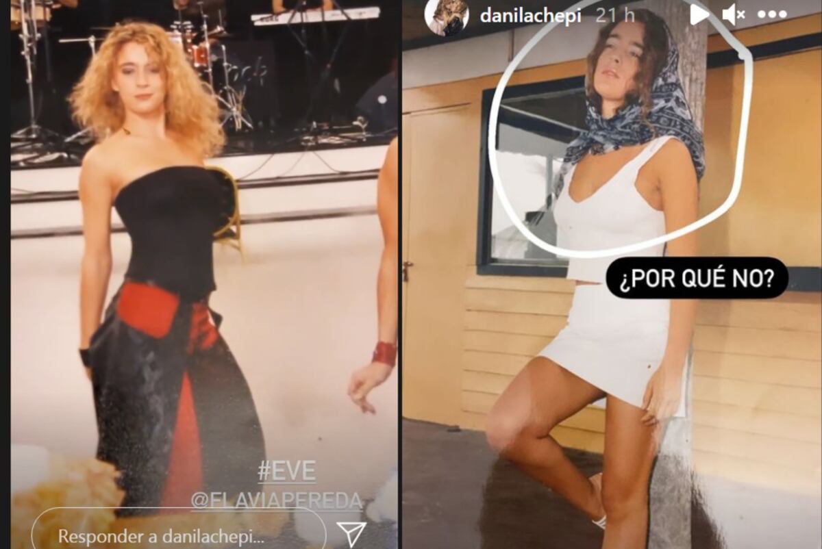 Las fotos retro de Dani La Chepi. Foto: captura pantalla Instagram