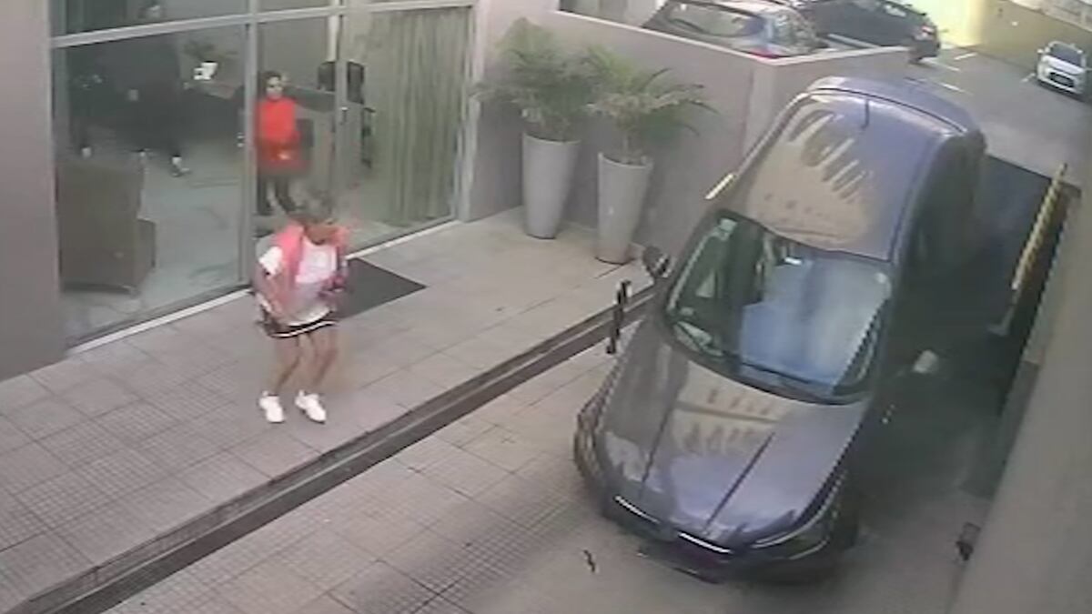 Insólito siniestro en Lomas de Zamora. (Captura)