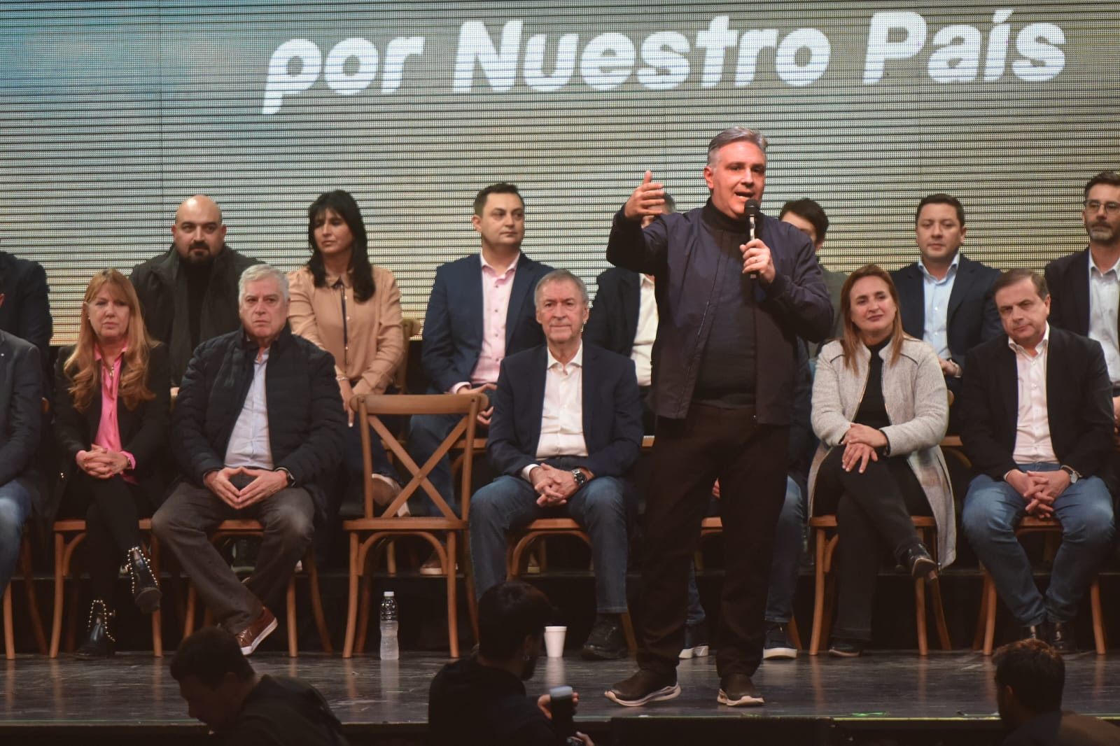Hacemos por Nuestro País lanzó la precandidatura de Juan Schiaretti a la presdiencia de la Nación. (Facundo Luque / La Voz)