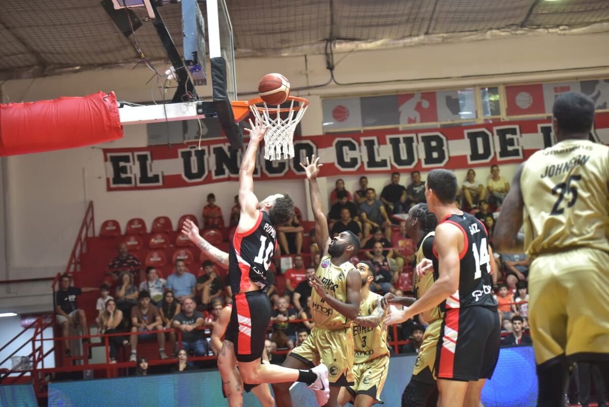 Nicola Pomoli anotó 18 puntos en la victoria de Instituto ante Leones por la Champions. (Javier Ferreyra / La Voz)