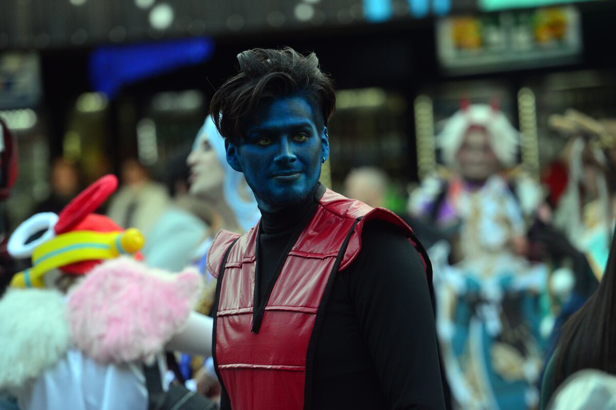Toda la cultura del animé, el cosplay y el geek se dieron cita en la convención CAF en Espacio Quality. Foto Javier Ferreyra