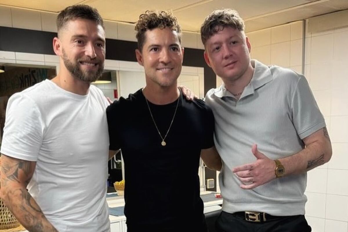 David Bisbal invitó a La Konga y a Emanero a cantar por primera vez Fama de diabla en Madrid