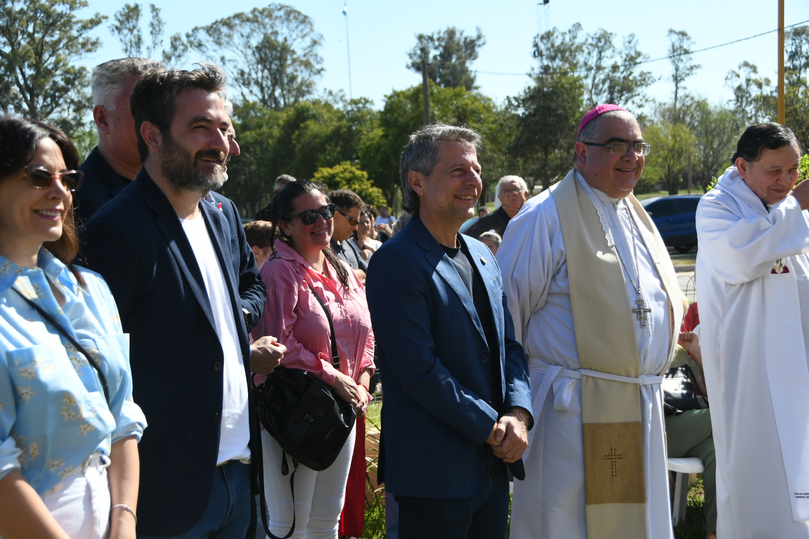 Bernarte inauguró la restauración de la Iglesia San Francisco de Asís de Plaza San Francisco
