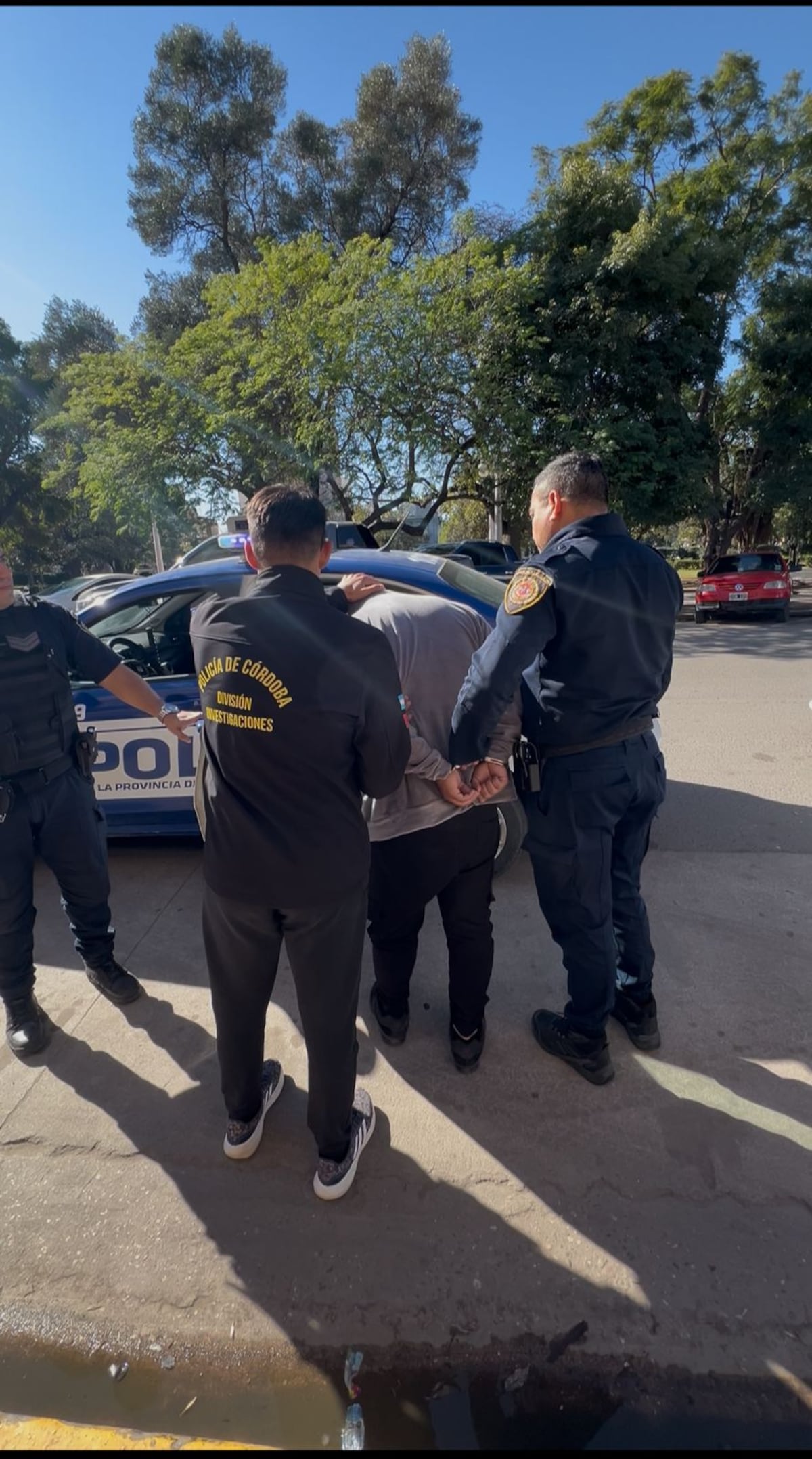 Uno de los detenidos. (Policía)