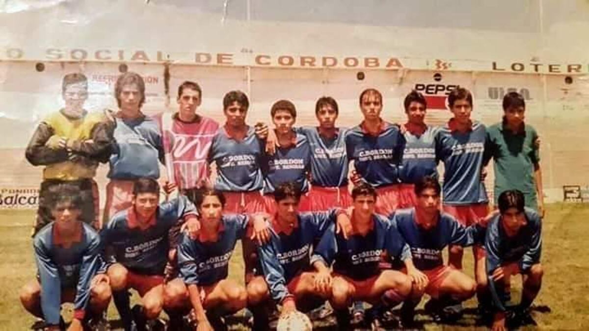 Cristian Ferlauto como arquero de Las Palmas (Archivo gentileza)