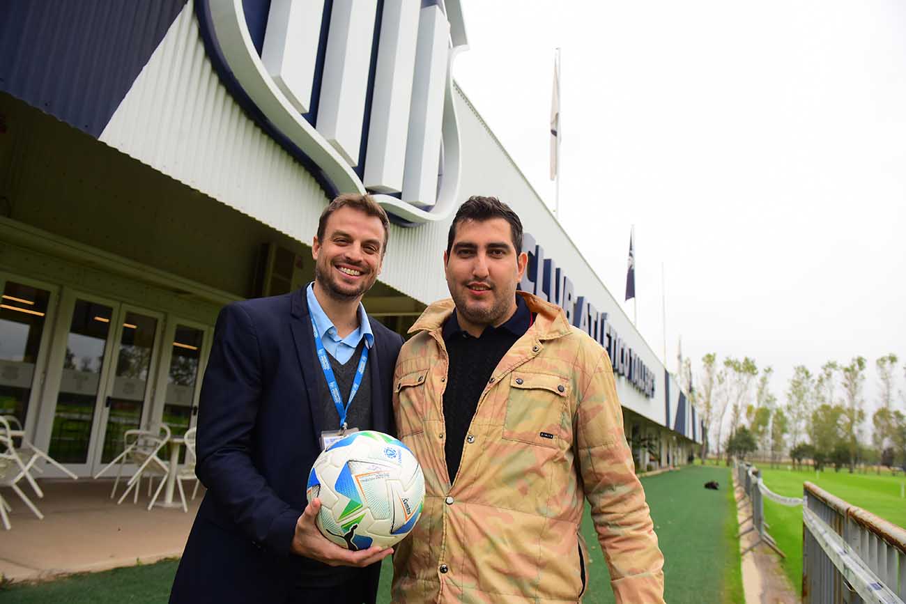 Alan Olivera, cordobés, que recibió un trasplante de corazón y es hincha de Talleres. Producción entre La Voz, Talleres y Hospital Privado. (José Gabriel Hernández / La Voz)