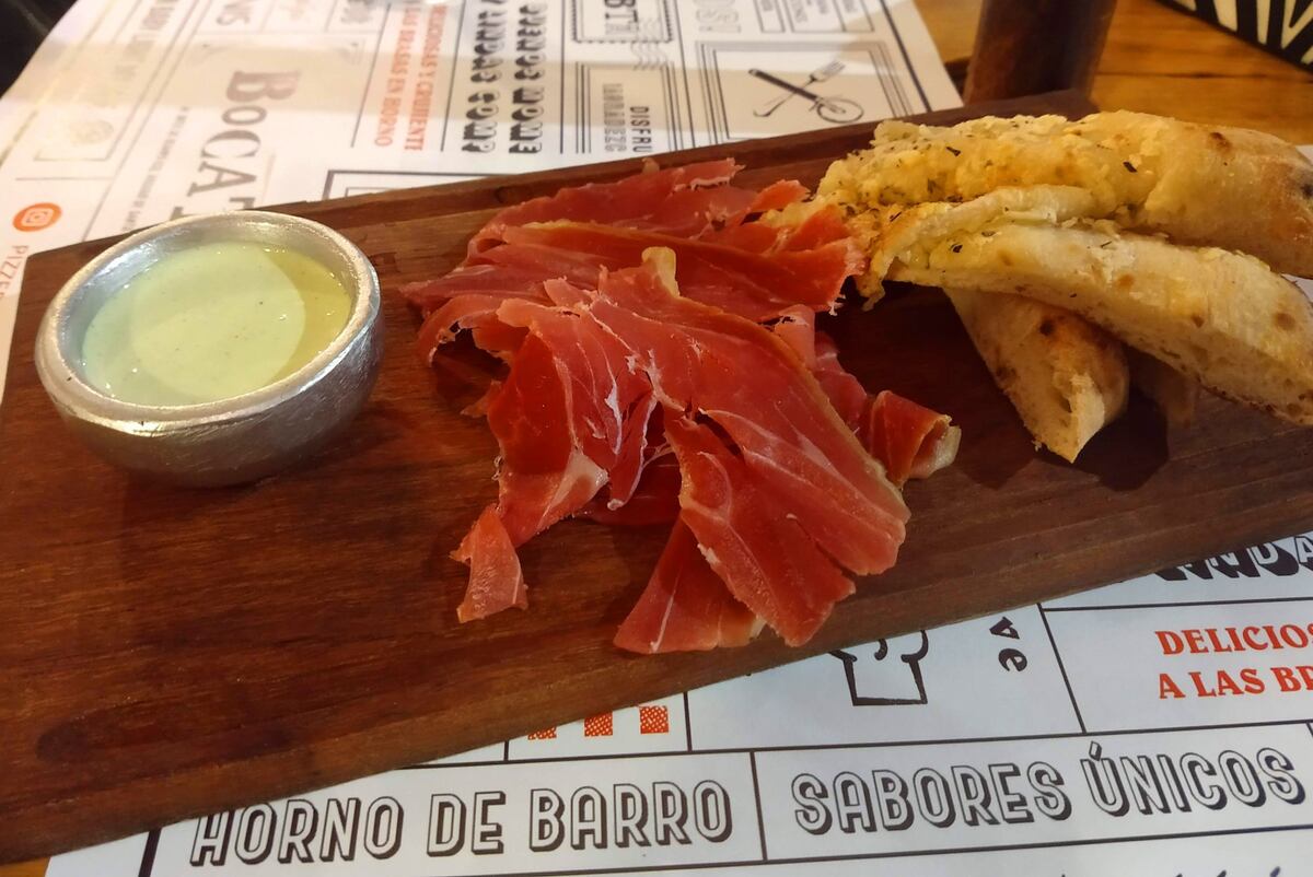 Appetizer ofrecido en Pizzería Bocatana. (Foto: Pizzería Bocatana)