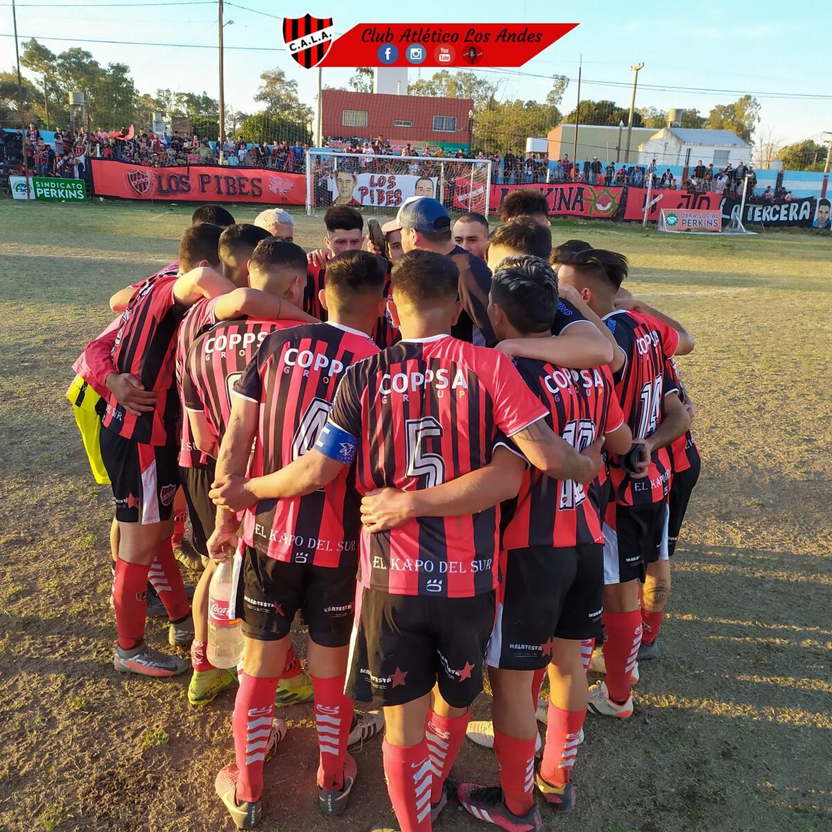 Los Andes busca el ascenso en la Primera B de la LCF. (Prensa Los Andes).