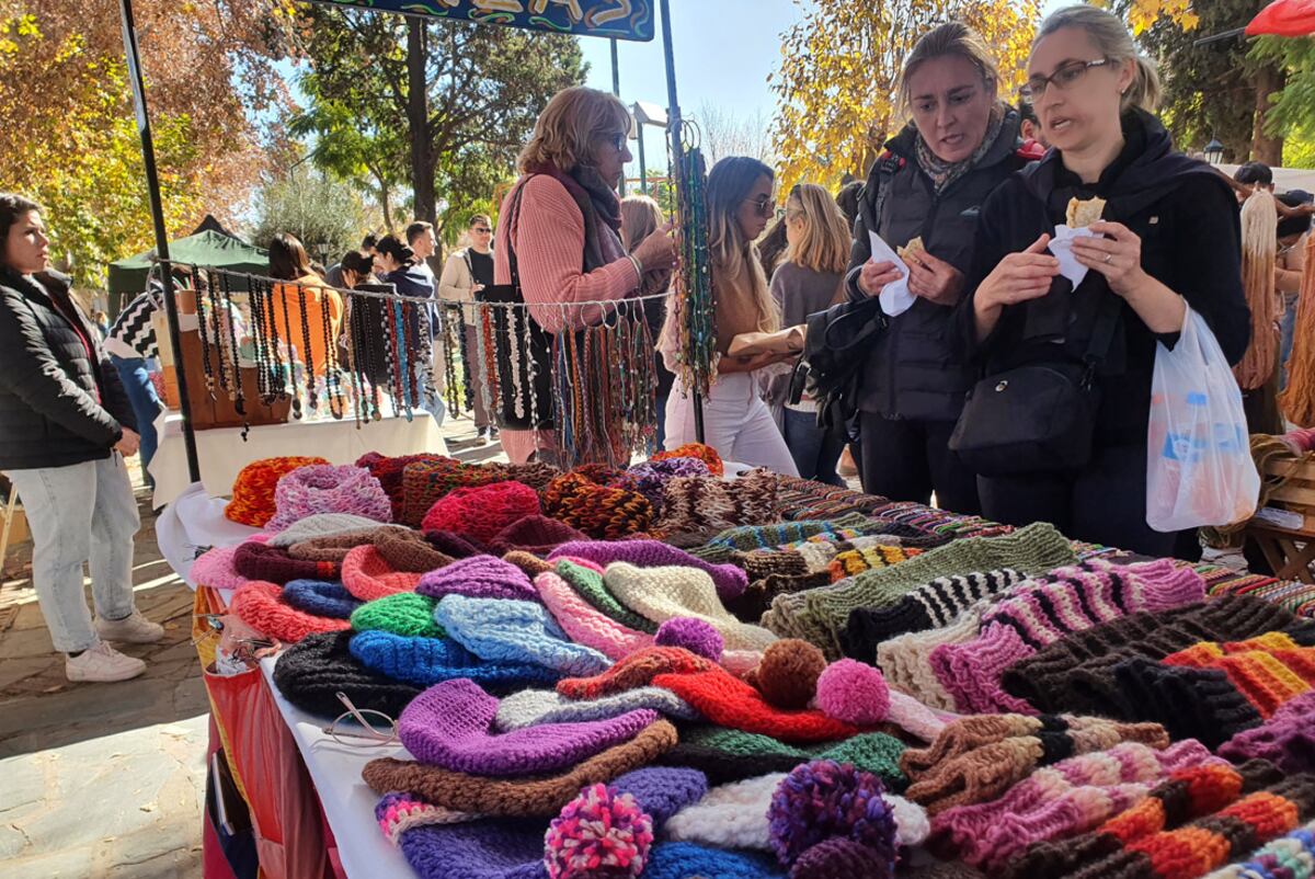 La feria artesanal de Villa de las Rosas, un clásico de Traslasierra. ( La Voz)