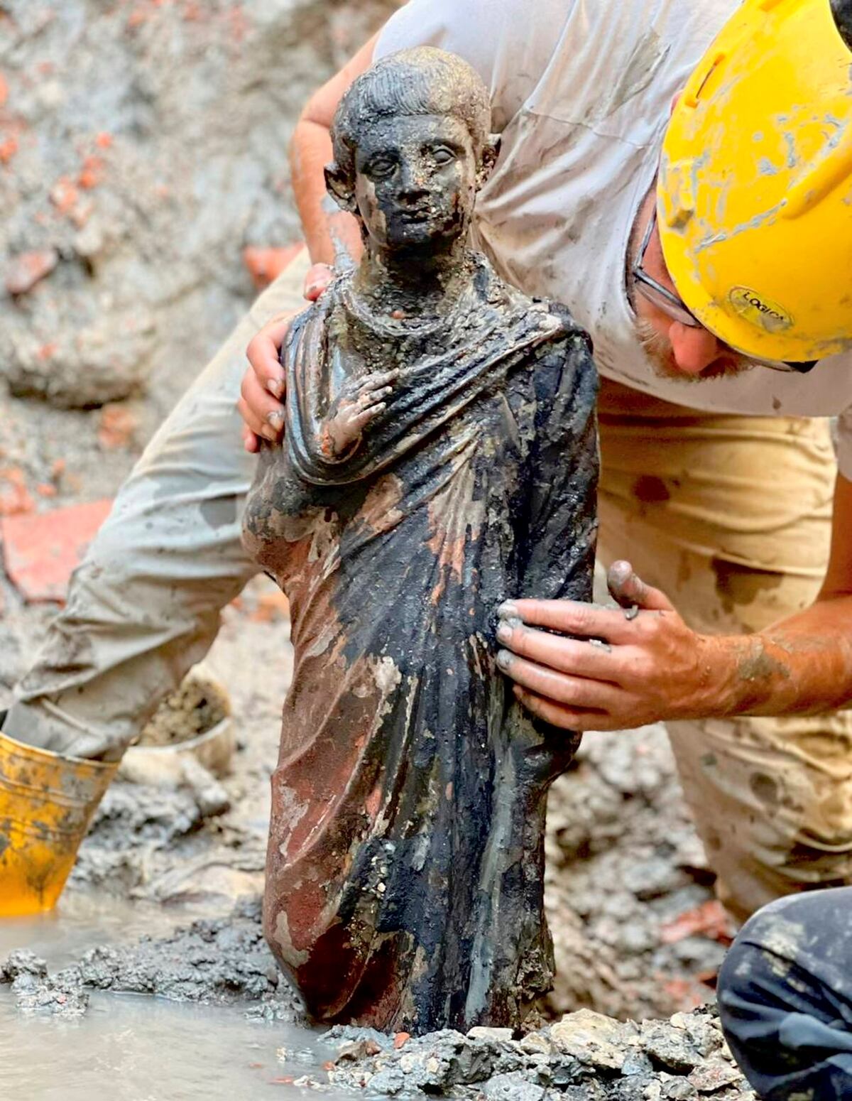 Italia. El descubrimiento podría reescribir la historia del Imperio romano. (AP)