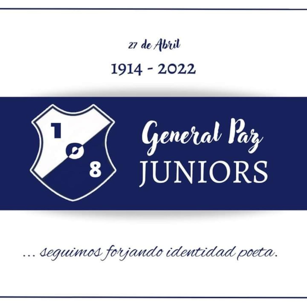 Juniors llegó a los 108 años este miércoles.