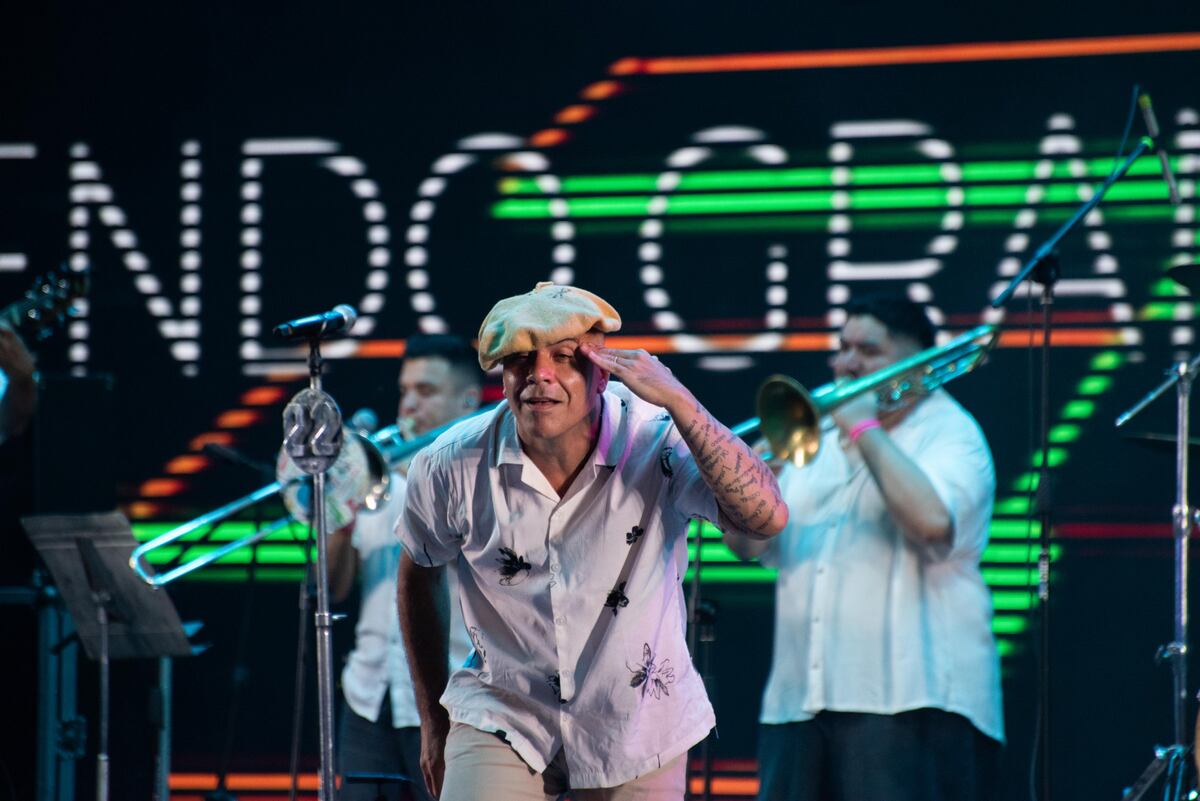 El Loco Amato "la rompió" en el Festival de Jesús María. (La Voz).