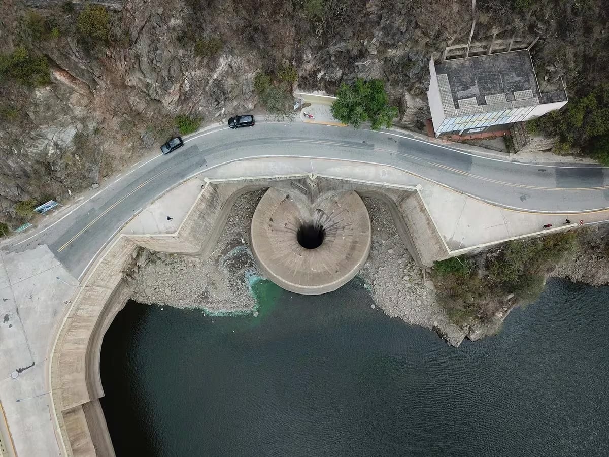 El dique San Roque. (Mario Sar)