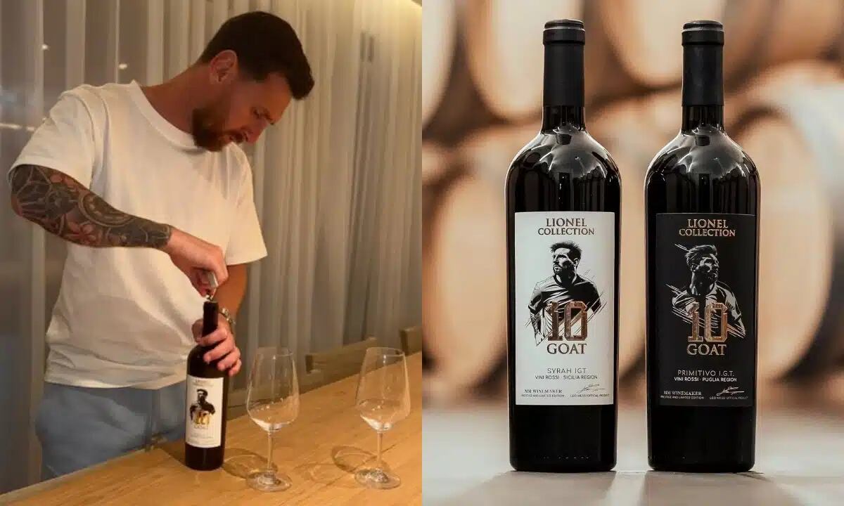 Messi confesó que combina su vino favorito con Sprite.