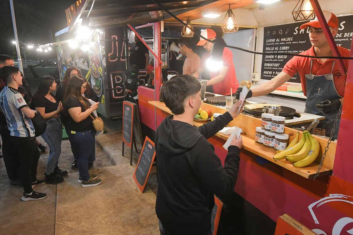 Food trucks en Tanti.