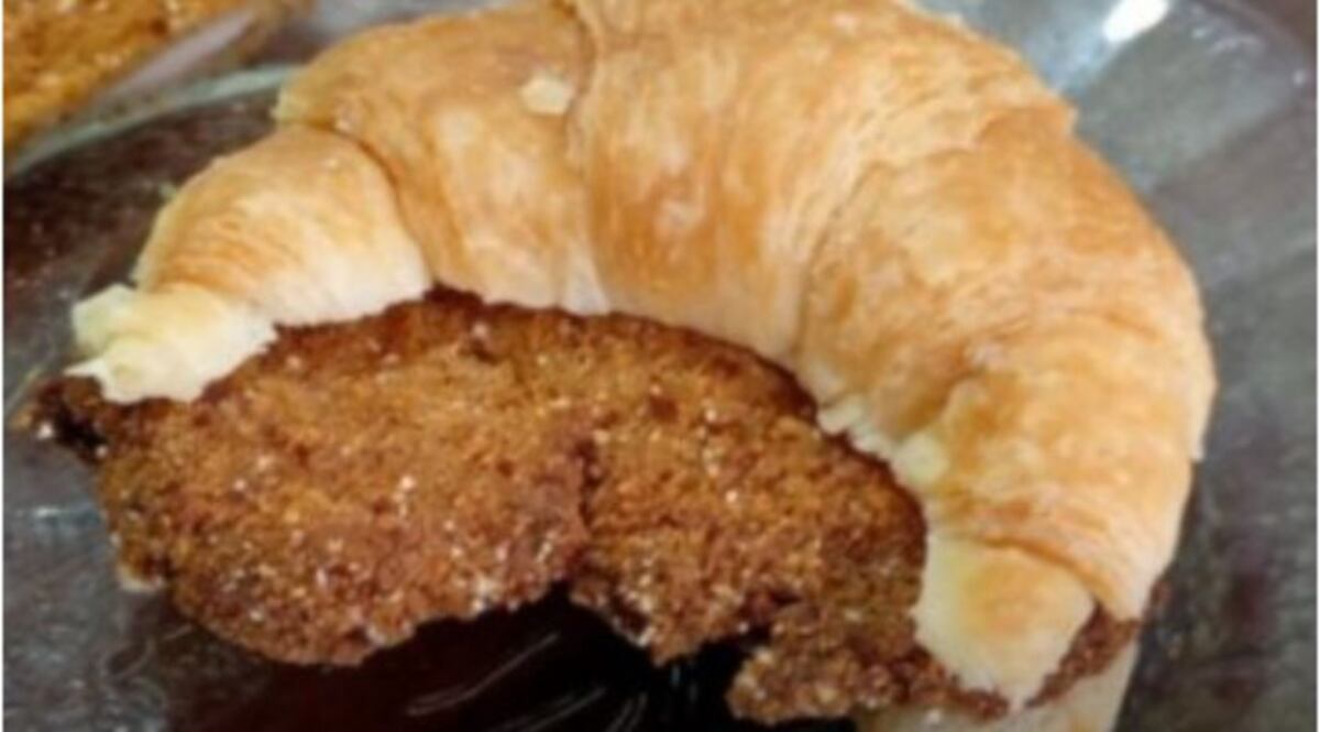 Sánguche de milanesa con medialuna