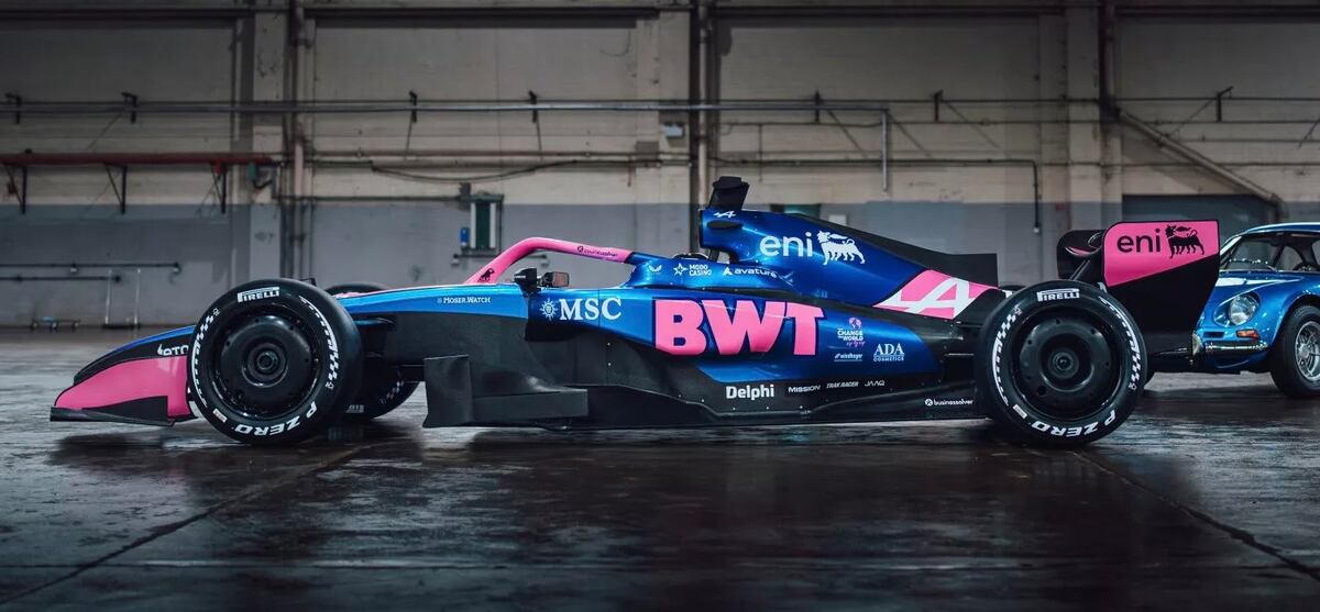 Los detalles del nuevo auto de Franco Colapinto (Alpine)