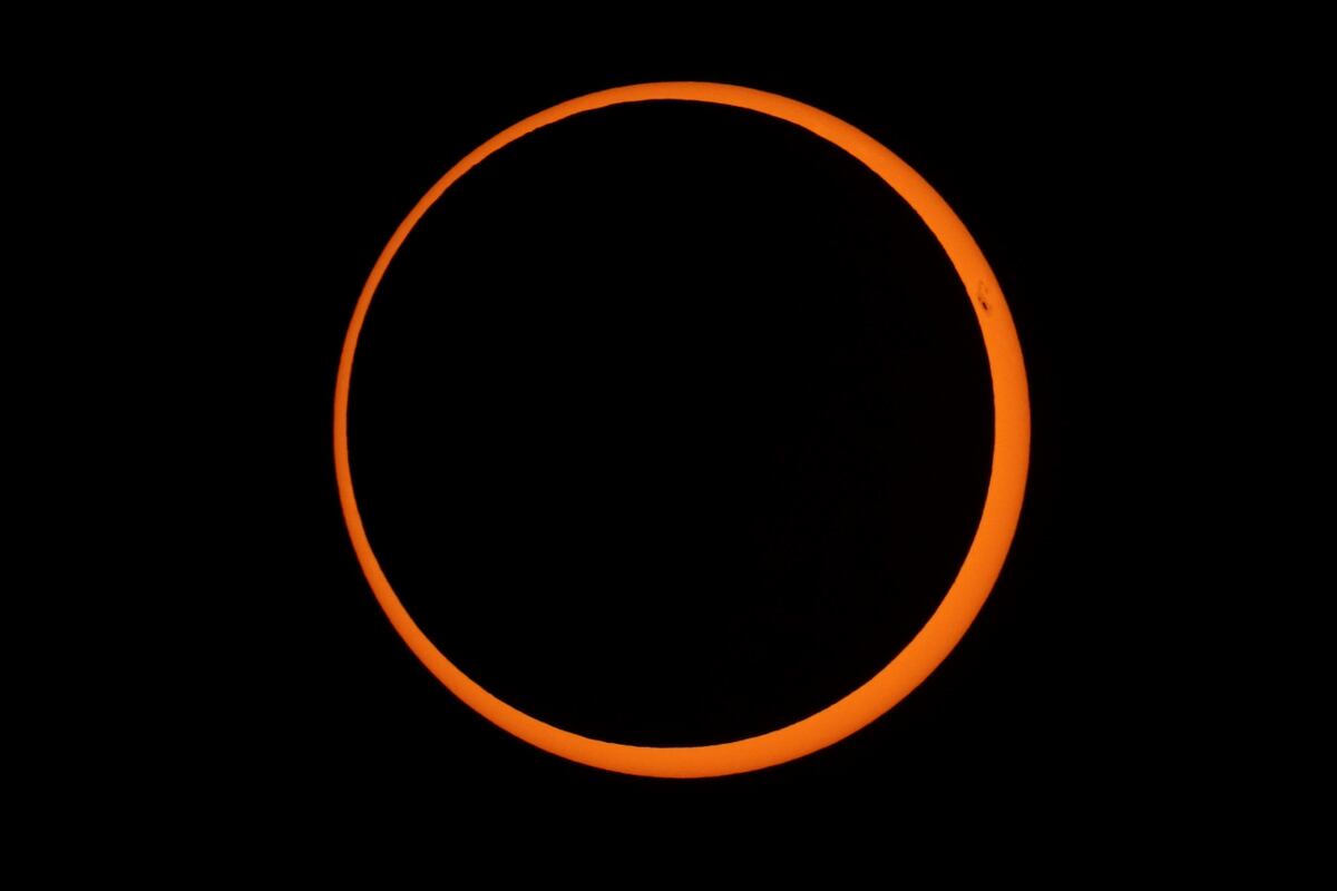 Eclipse solar anular: el “Anillo de Fuego” inauguró el calendario astronómico de 2026