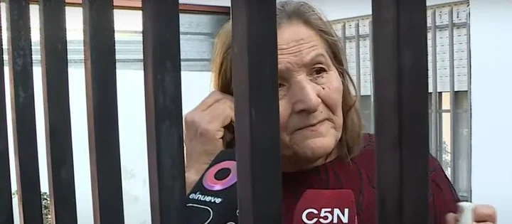 Su abuela fue la única de la familia en hablar con los medios.