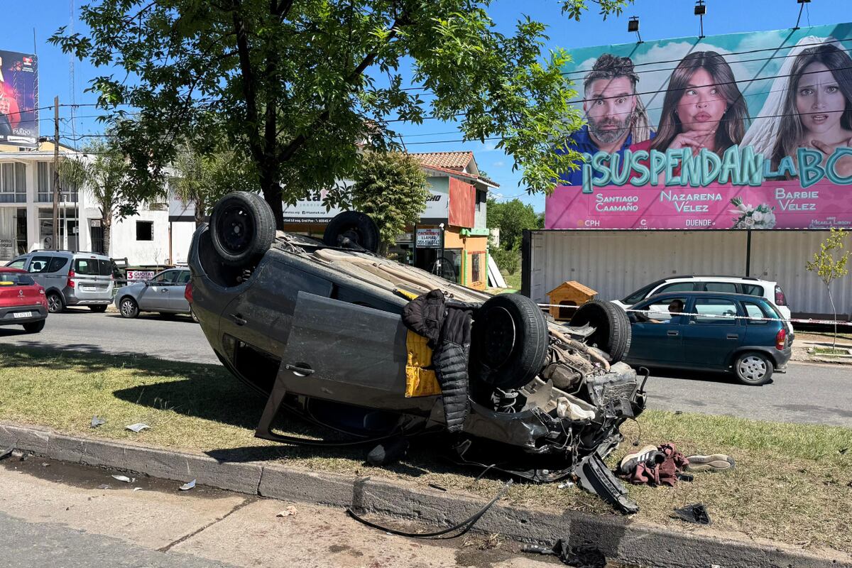 Siniestro fatal en Villa Carlos Paz (Yanina Aguirre / La Voz).