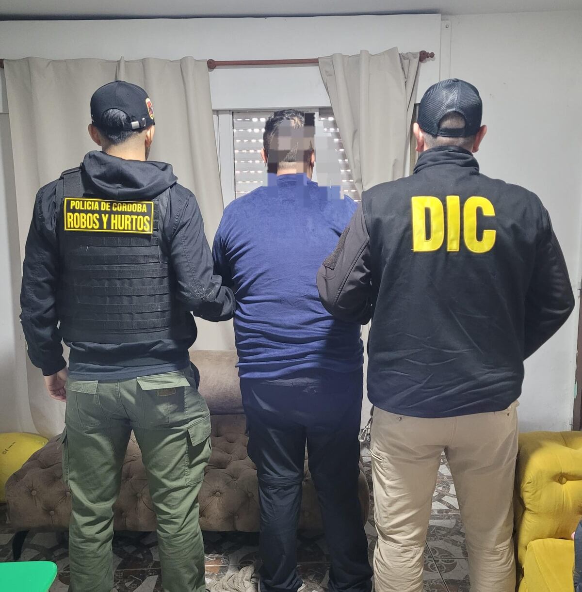 Uno de los sospechosos. (Policía)