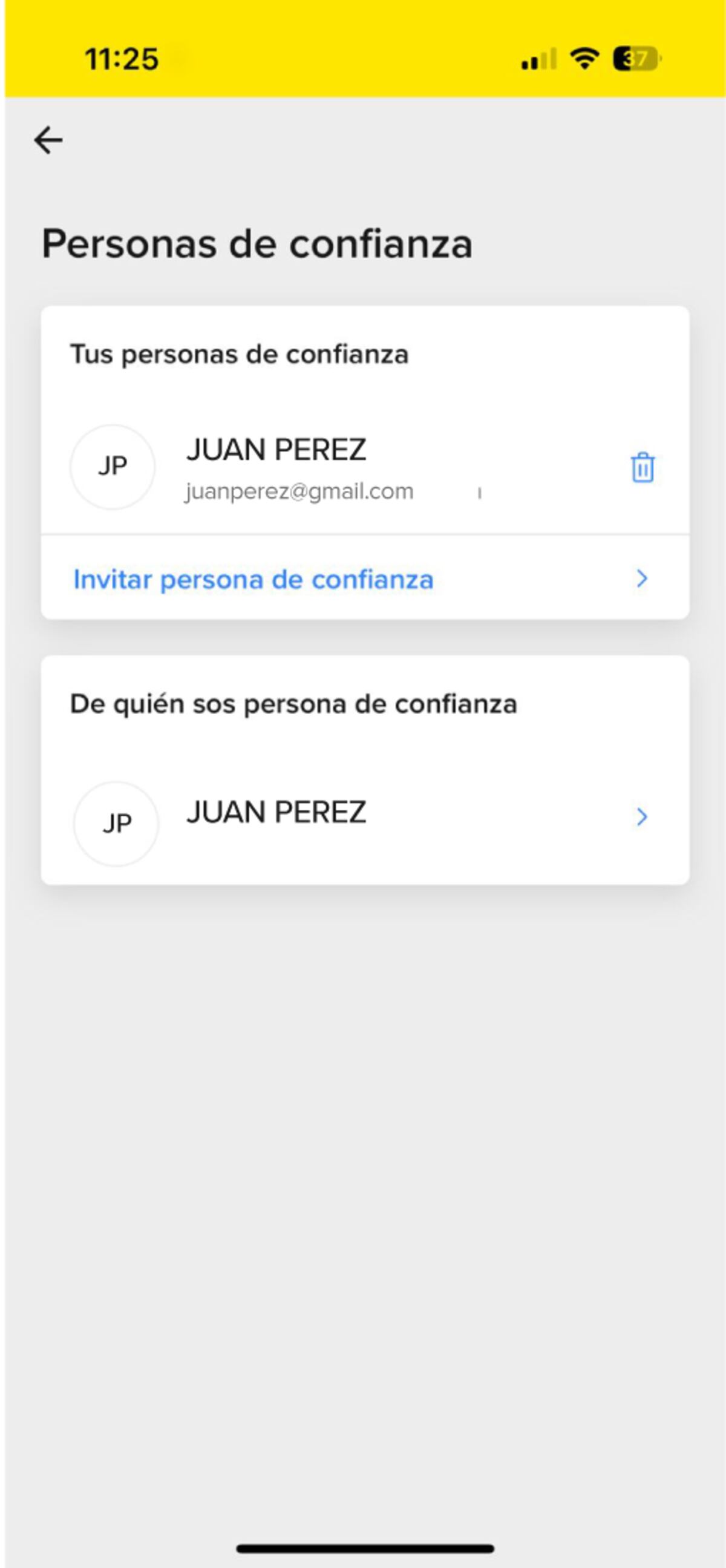 Transferencias y pagos a personas de confianza. (Mercado Pago)