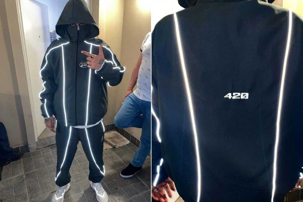 L-Gante, con su línea de ropa.