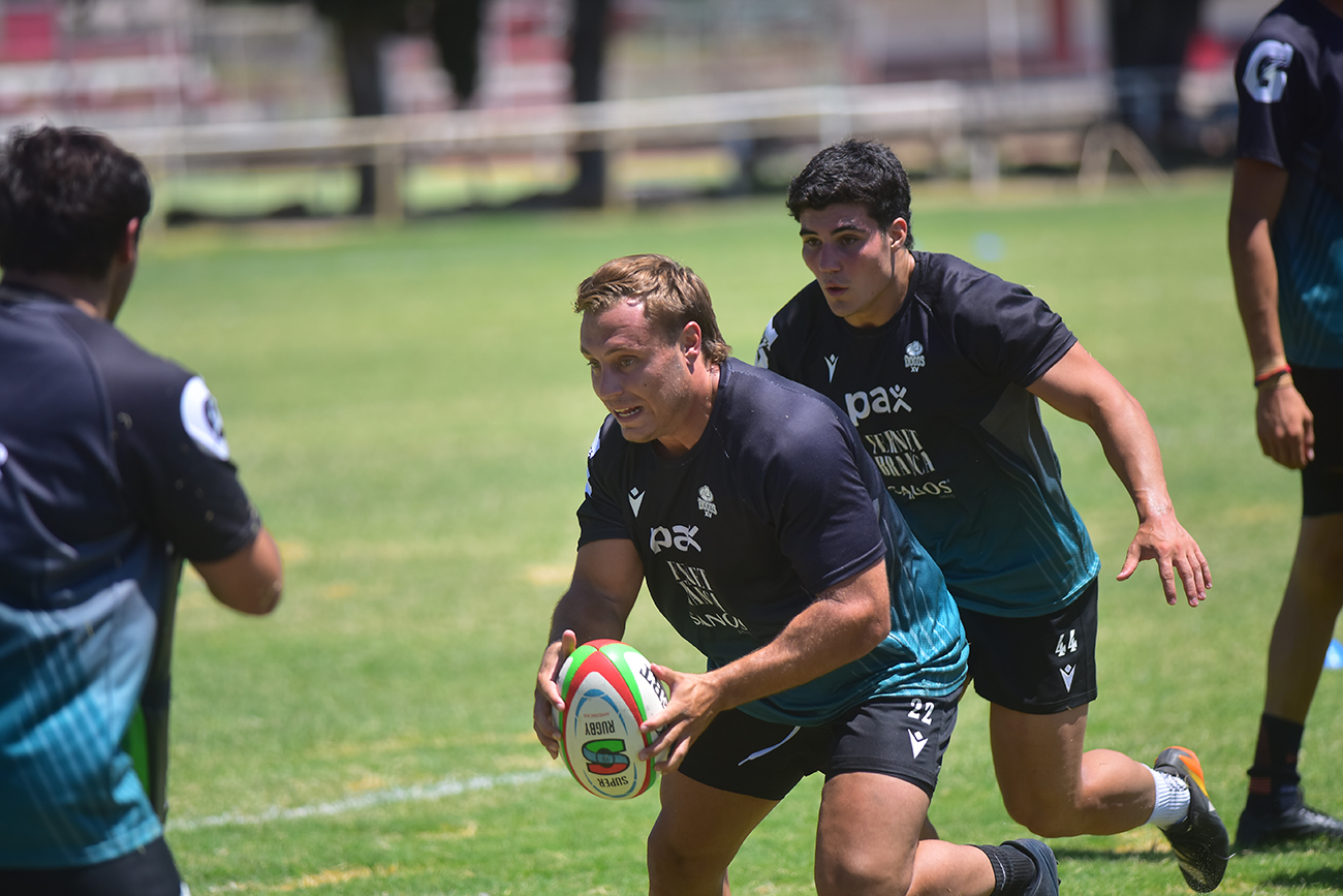 Entrenamiento de Dogos XV en Jockey CC. (Pedro Castillo / La Voz) 