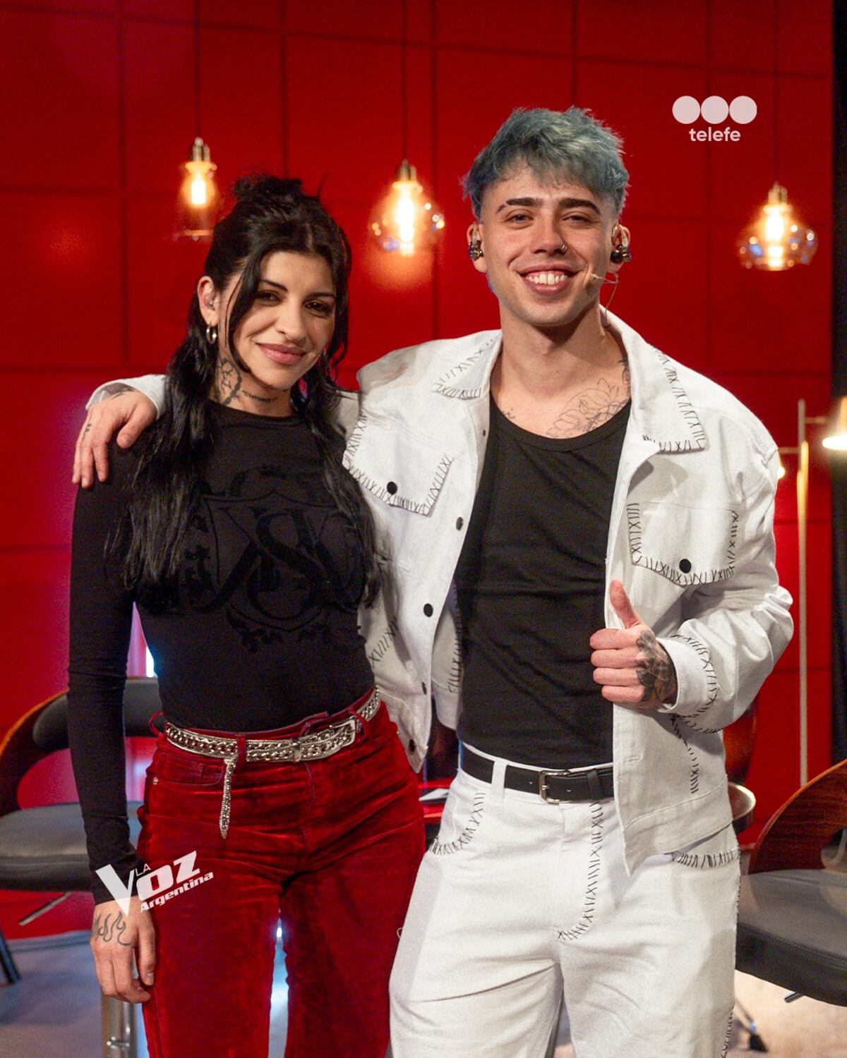 Cazzu se suma al equipo de Luck Ra para los knockouts de La Voz Argentina (Instagram La Voz Argentina)