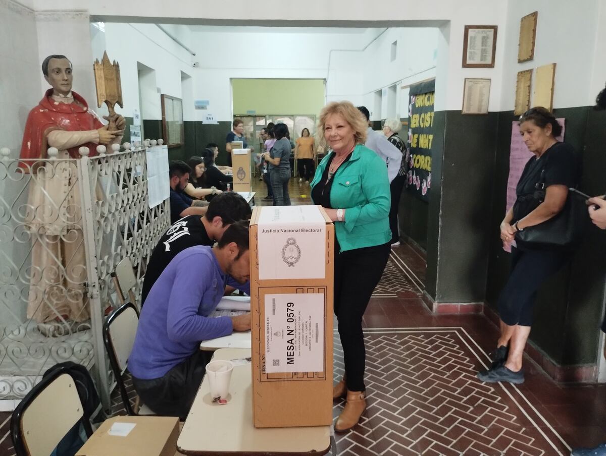 Olivero, del FIT, quedó lejos del objetivo. (Gentileza).