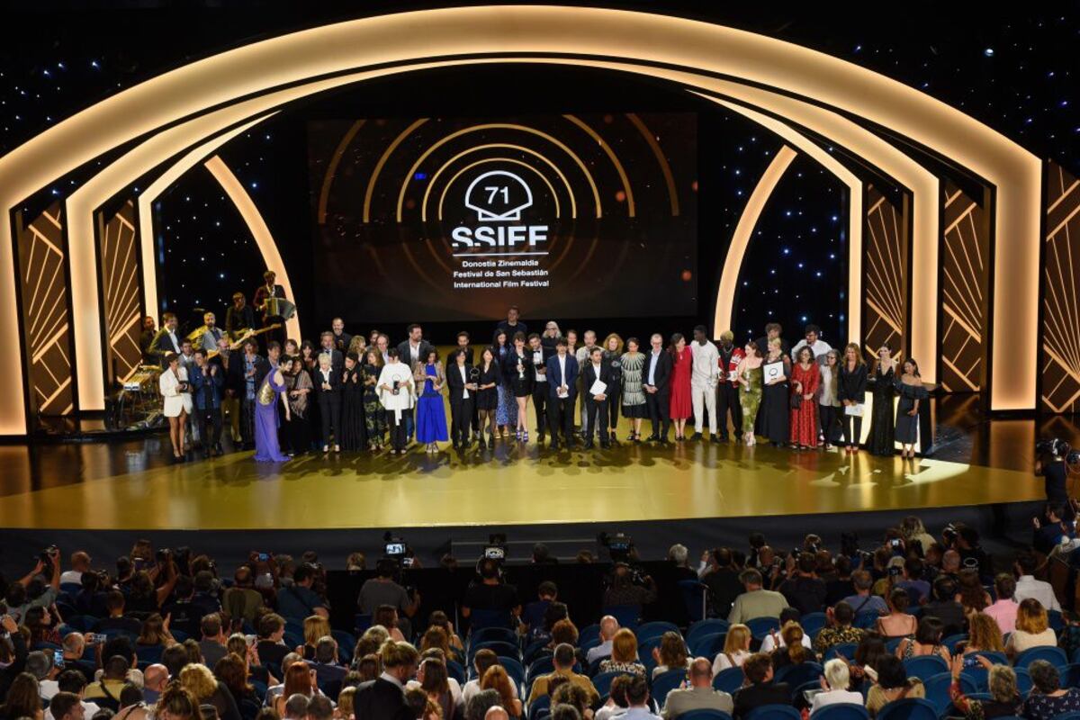 Todos los ganadores del Festival de San Sebastián. (Gentileza FFISS)