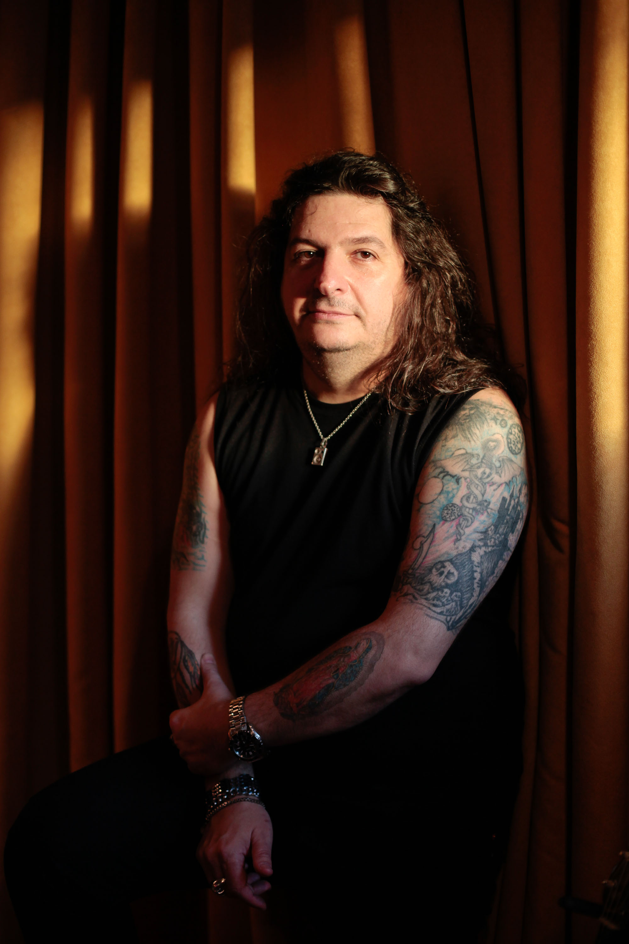 Adrian Taverna, sonidista y aliado incondicional de Soda Stereo. (Gentileza La Nación/ Eduardo Carrera)